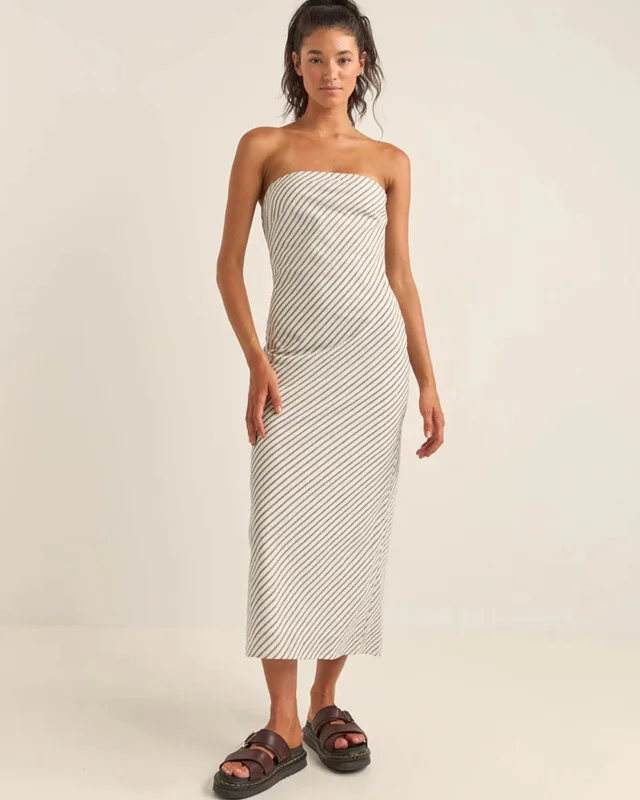 Dalia Bias Midi Dress