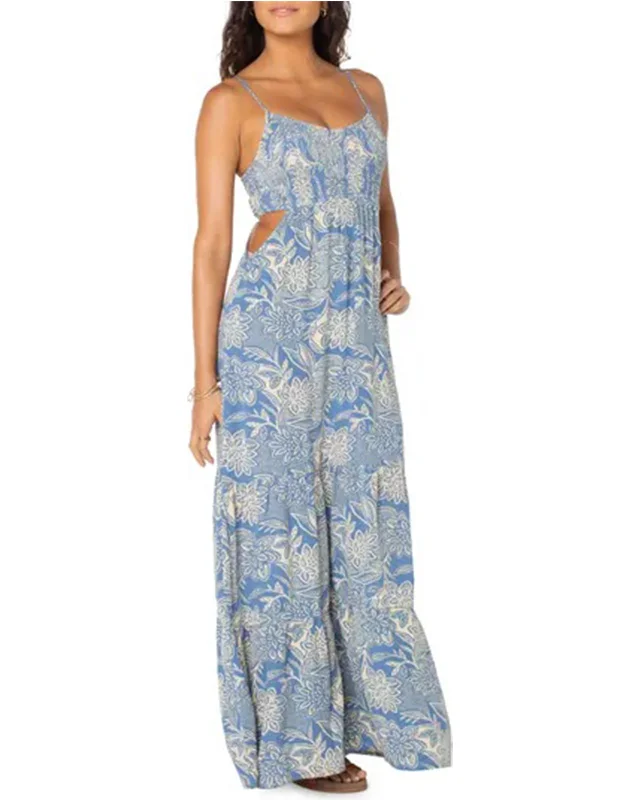 Hot Tropics Floral Maxi Dress