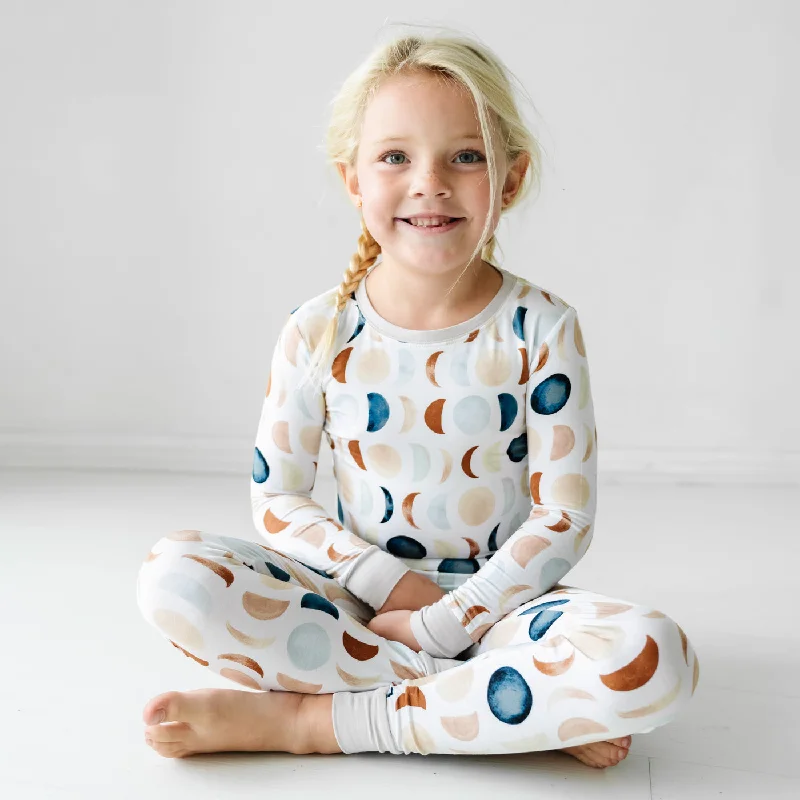 Luna Neutral Two-Piece Pajama Set