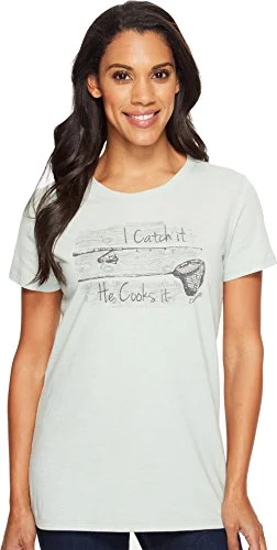 Carhartt 102467 Women's Wellton Short Sleeve Crewneck Graphic T Shirt