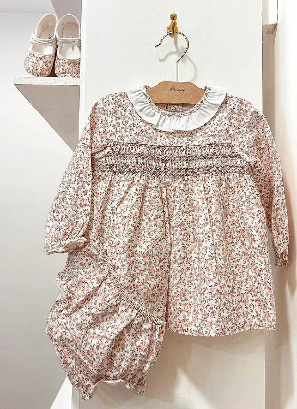 Smock flowers dress