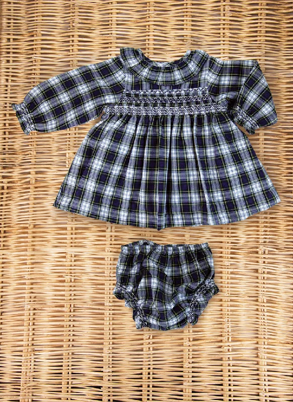 Smock Two Piece Tartan Set