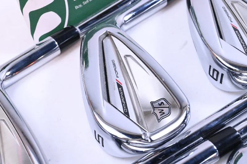 Wilson Dynapower Forged Irons / 4-PW / Stiff Flex Steel Shafts / No Shaft Bands