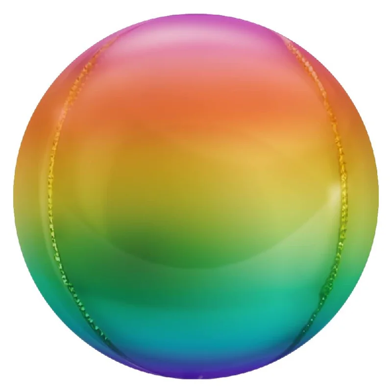 3D SPHERE - METALLIC OMBRE RAINBOW