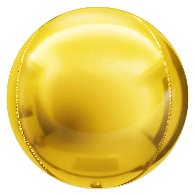 3D SPHERE - METALLIC GOLD