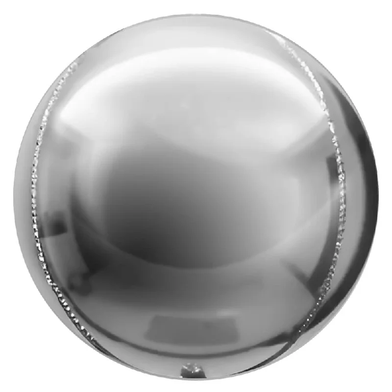 3D SPHERE - METALLIC SILVER