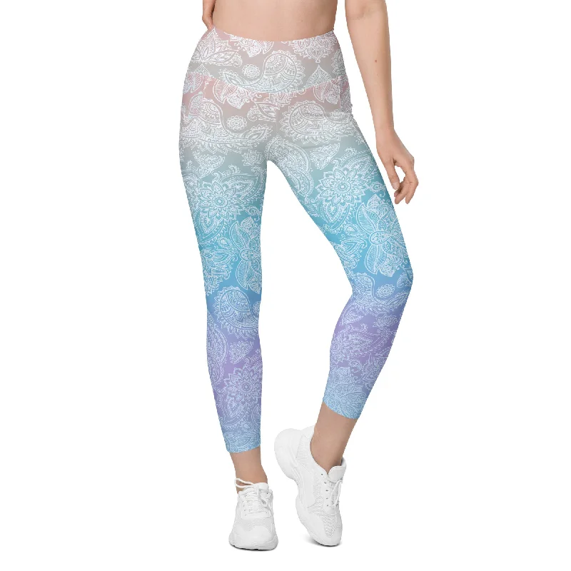 Pastel Spiritual Leggings With Pockets