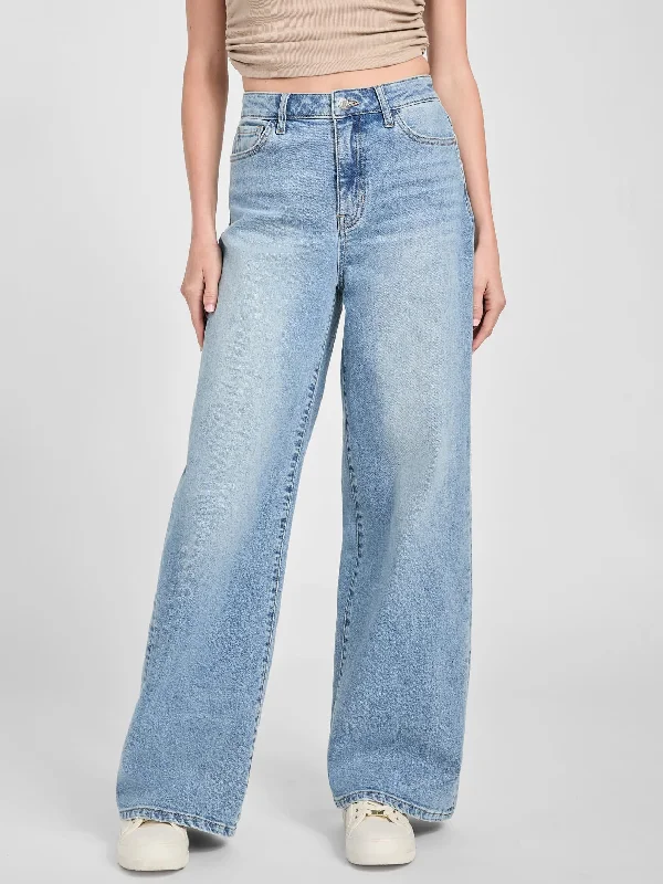 Lisbeth Wide Leg Denim Pants