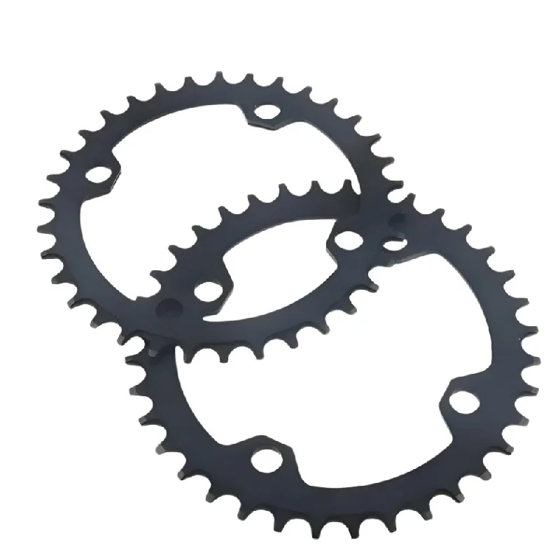 WUZEI MTB 104BCD Round Narrow Wide Chainring Mountain Bike Crown Bicycle 104BCD 34T 36T Crankset Tooth Plate Parts