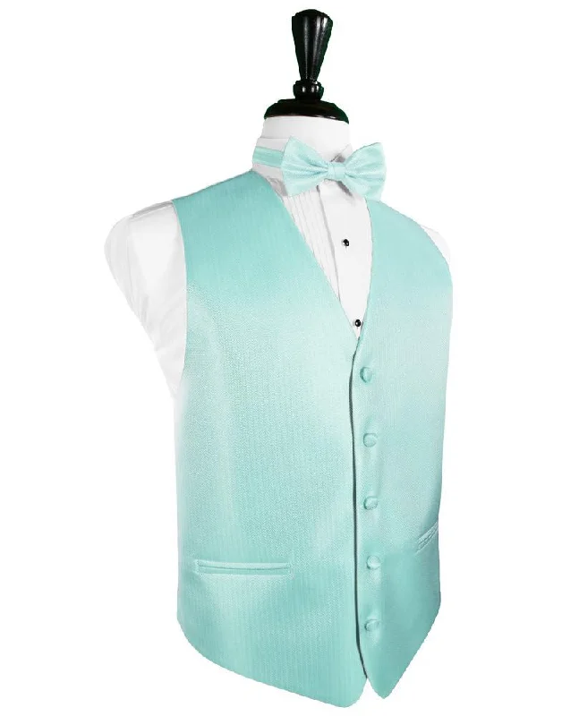 Pool Herringbone Tuxedo Vest