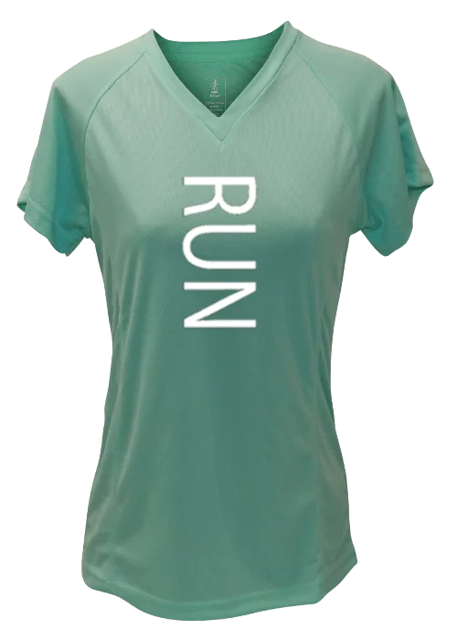 Women's Reflective Short Sleeve Shirt - RUN