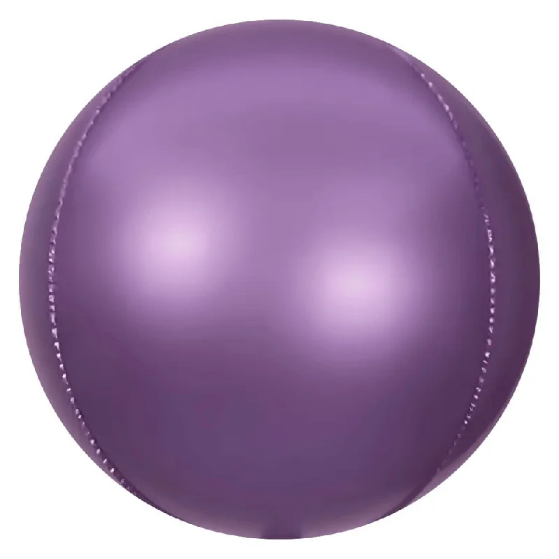 3D SPHERE - SATIN PURPLE