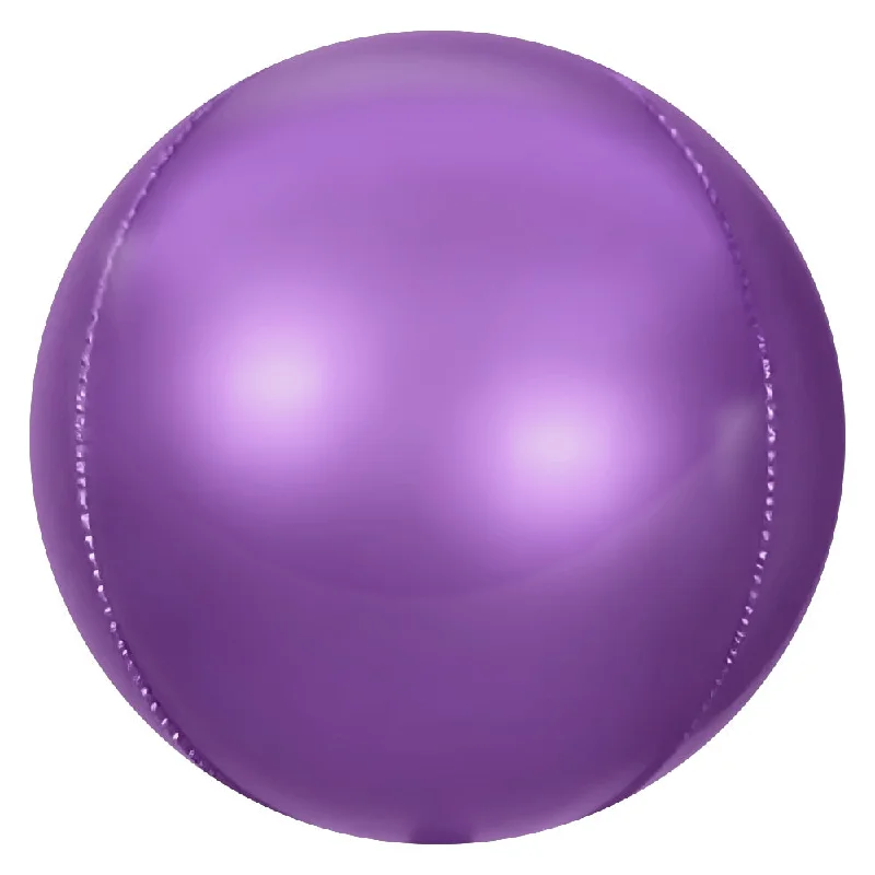 3D SPHERE - METALLIC PURPLE