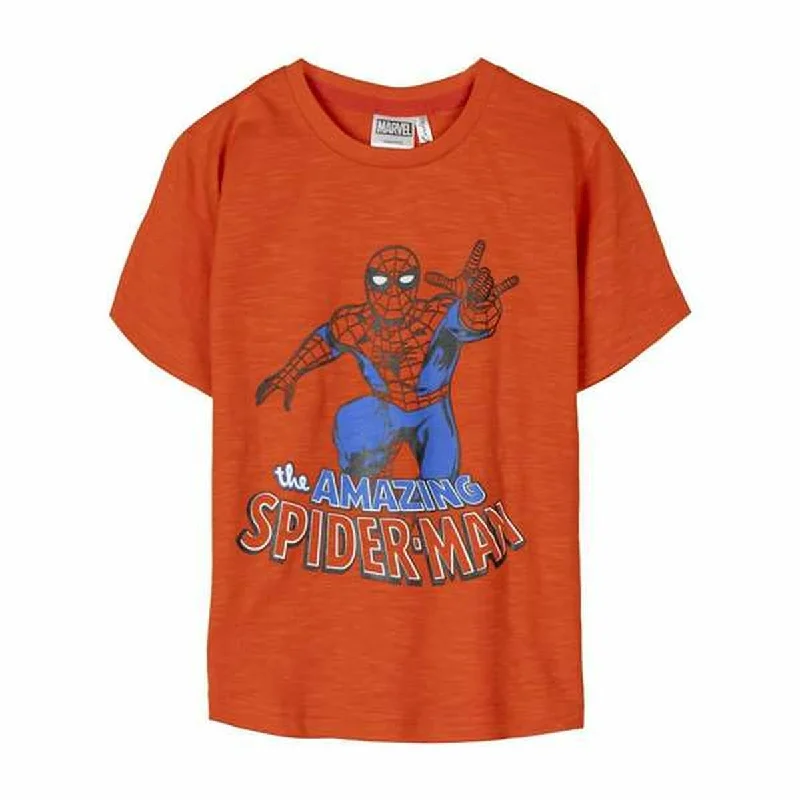 Child's Short Sleeve T-Shirt Spider-Man