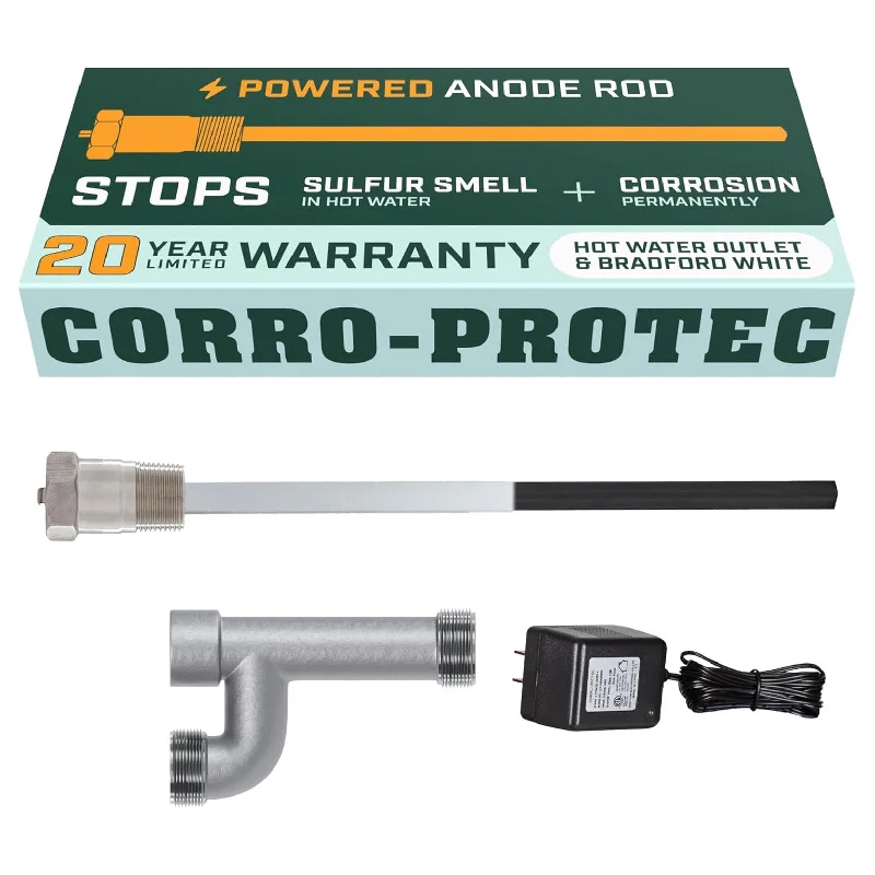 Corro-Protec Powered Anode Rod for 10-120 Gallons Bradford White Water Heater