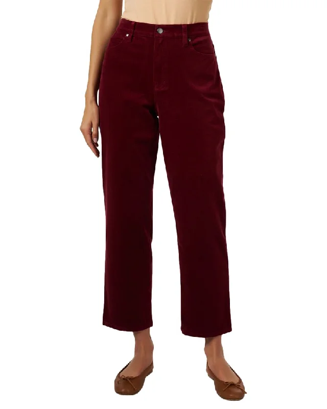 EILEEN FISHER Corduroy Straight Ankle Pant