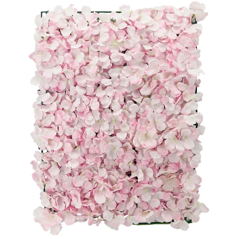 23 inch HYDRANGEA FLOWER PANEL - PINK