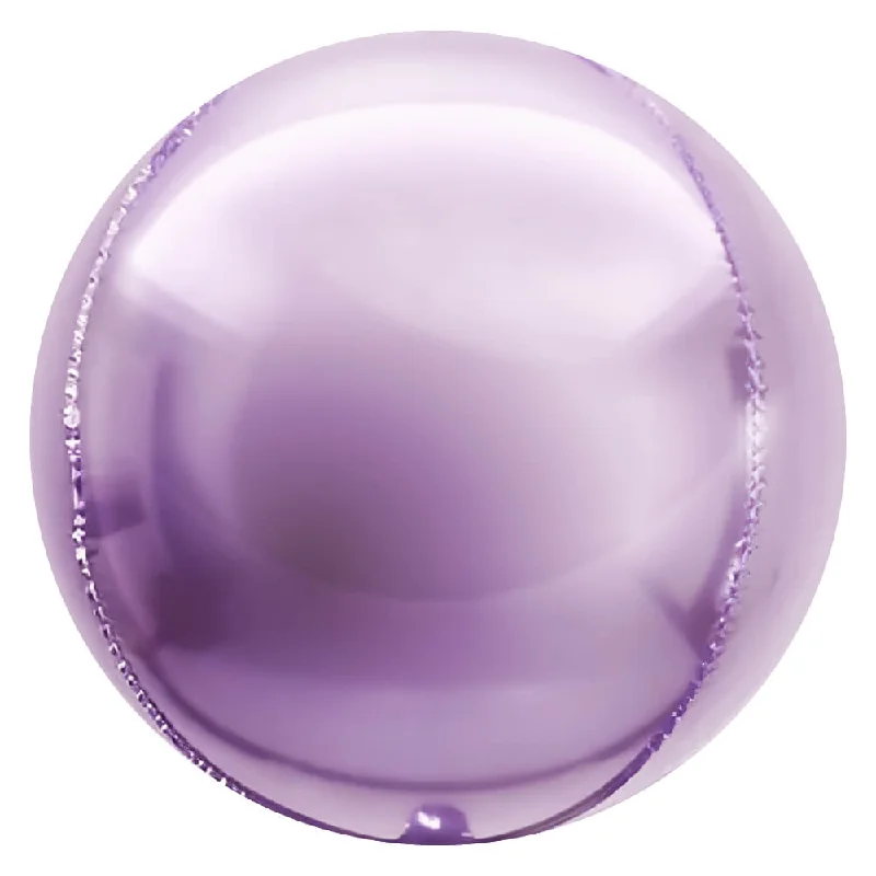 3D SPHERE - METALLIC LILAC PURPLE