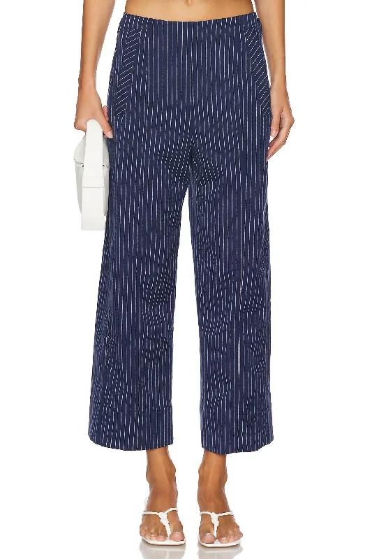 Acadia Trouser In Blue Combo