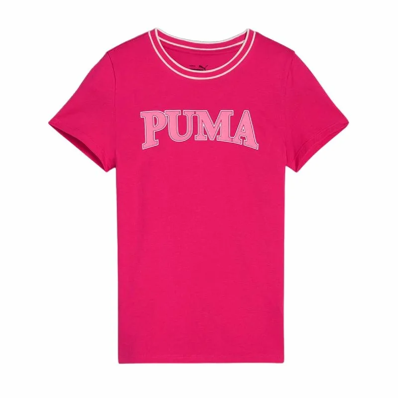 Child's Short Sleeve T-Shirt Puma Squad