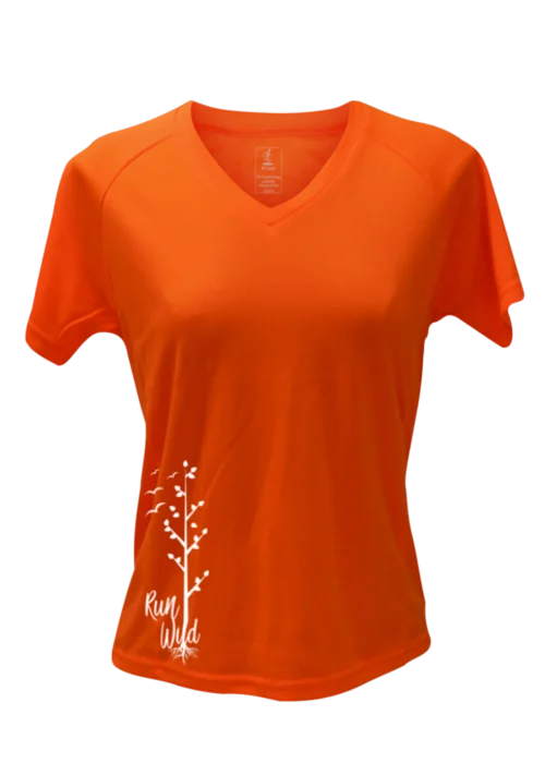 Women's Reflective Short Sleeve Shirt - Run Wild