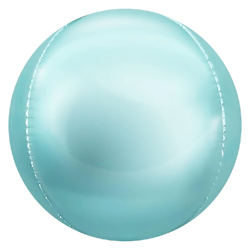 3D SPHERE - METALLIC PASTEL BLUE