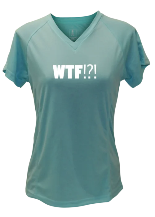 Women's Reflective Short Sleeve Shirt - Where's the Finish?