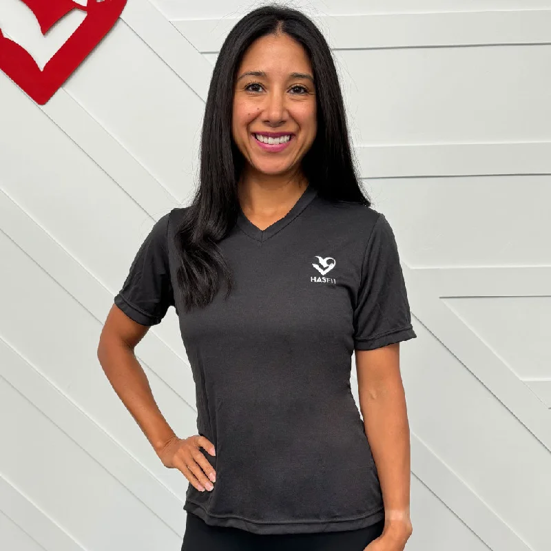 HASfit Performance Queen - Dri-Fit Ladies' Heather Moisture-Wicking T-Shirt