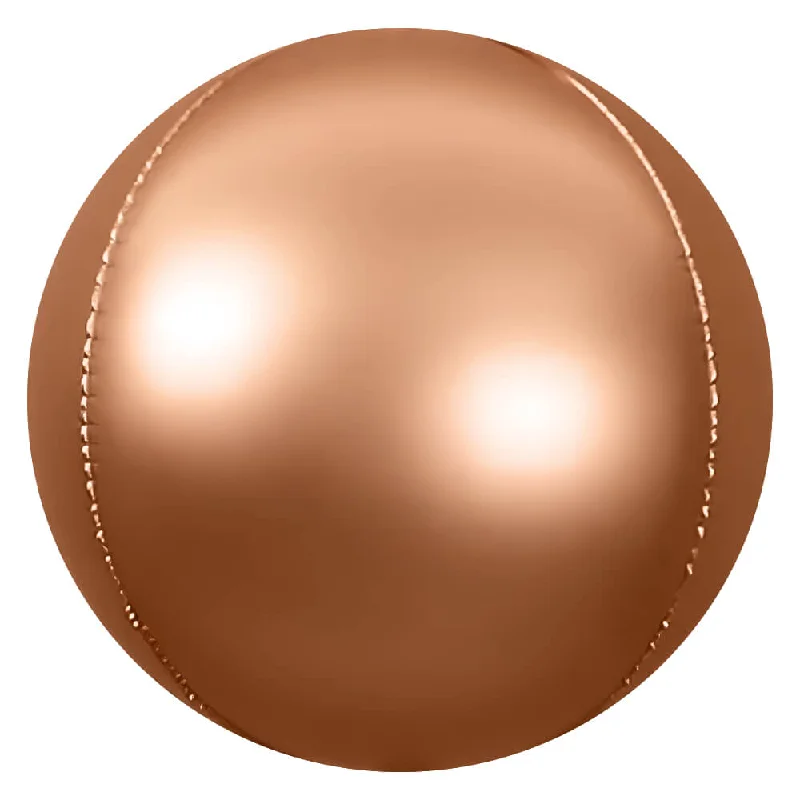 3D SPHERE - SATIN ROSE GOLD