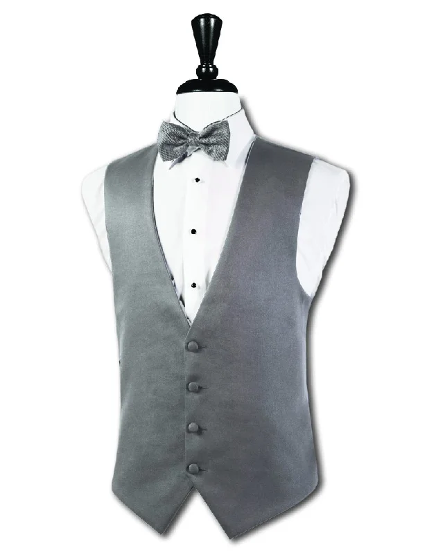 "Giorgio" Heather Grey Vest