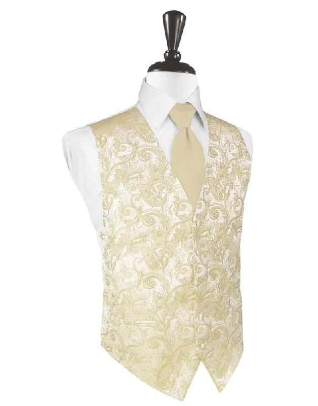 Bamboo Tapestry Tuxedo Vest