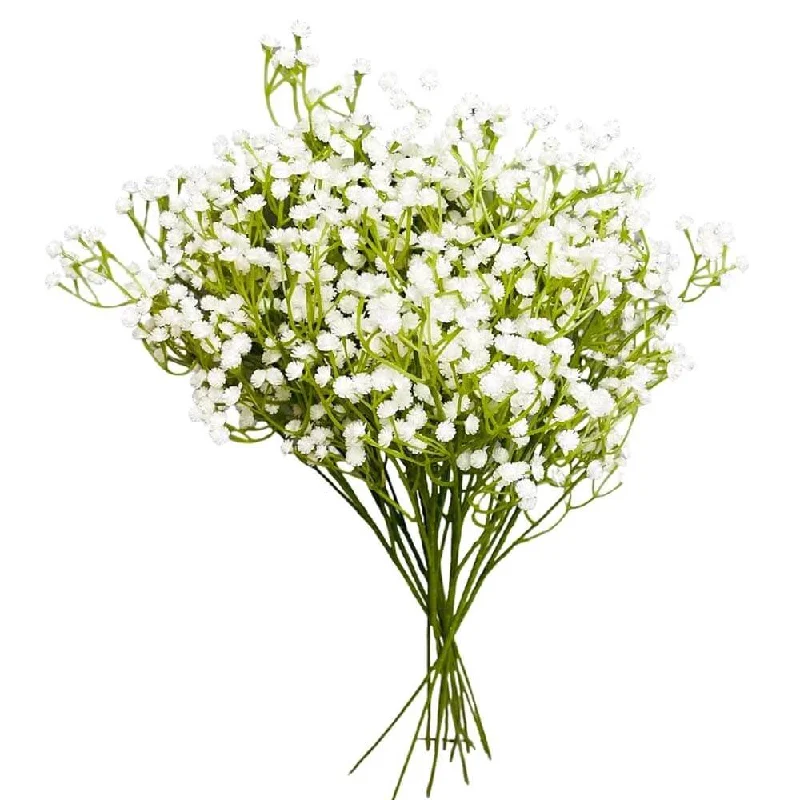 24 inch BABY'S BREATH - WHITE