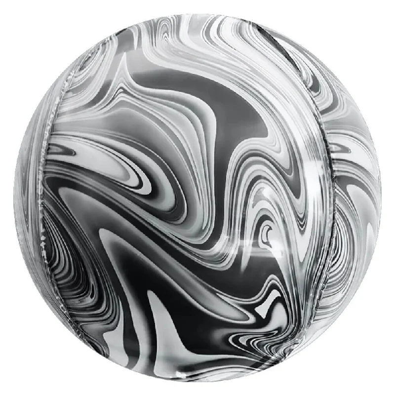 3D SPHERE - SUPERAGATE BLACK & WHITE