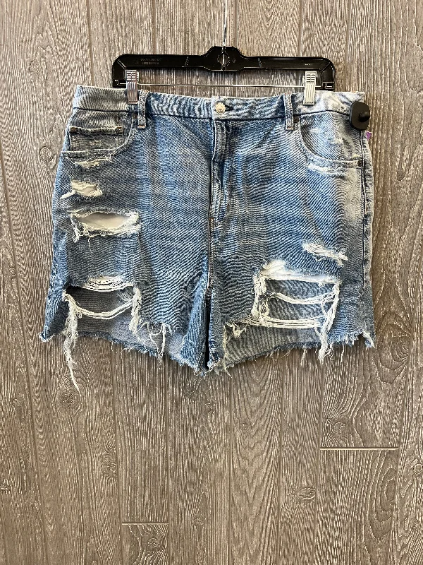 Blue Denim Shorts American Eagle, Size 18