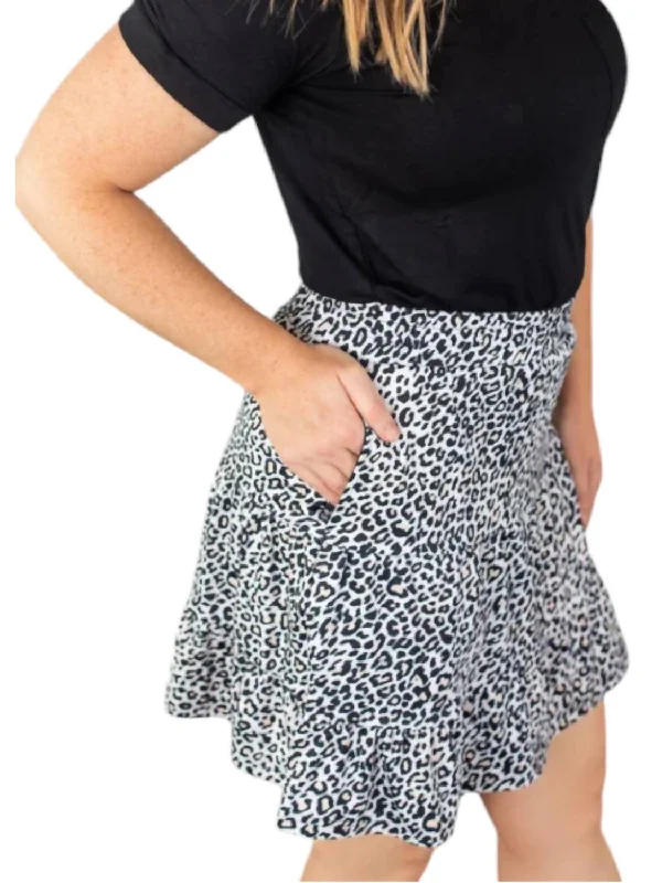 Classic Leopard Shelby Skort