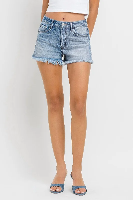 Darkroom Vintage Denim Short In Blue