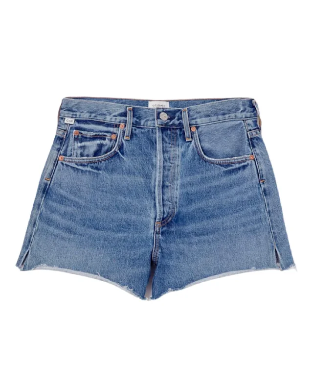 Marlow Mid Rise Short In Amaretto