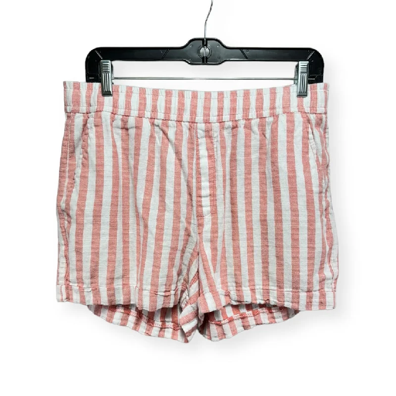 Linen Striped Pattern Shorts Old Navy, Size M